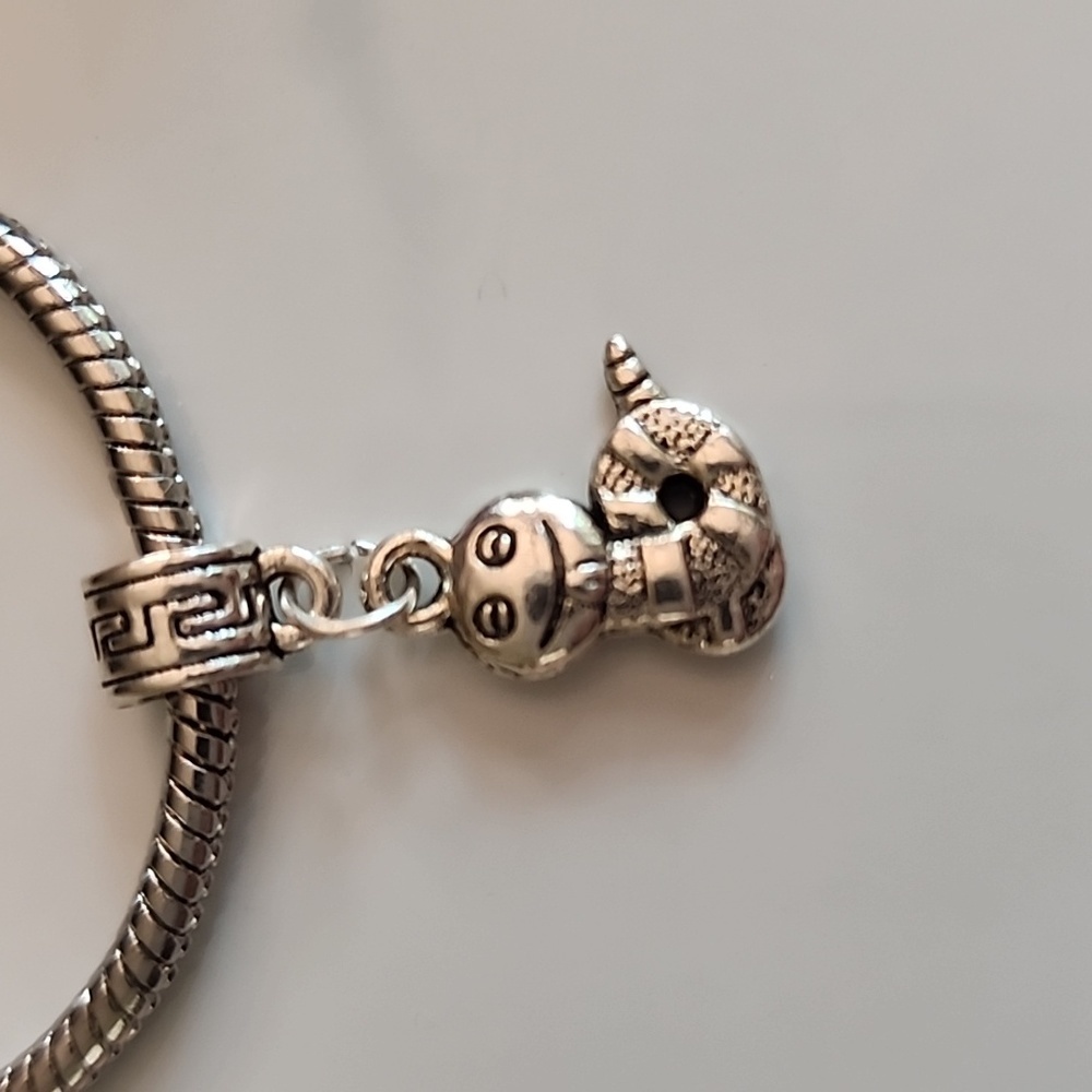 RattleSNAKE Charm for European Style Bracelets Fits Pandora Systems